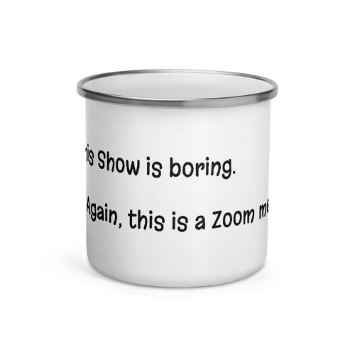 Caneca Esmaltada - Boss