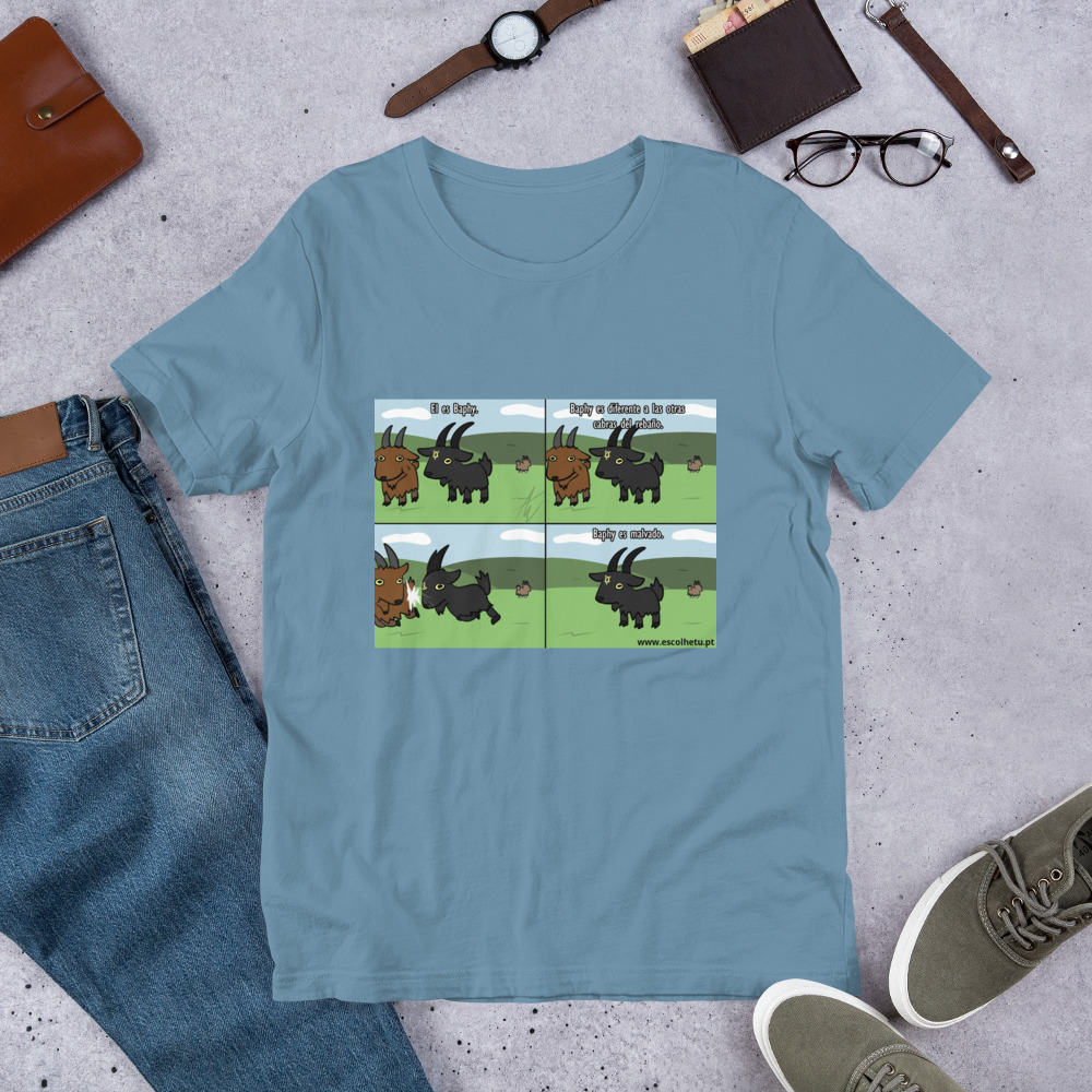 T-shirt unissex com mangas curtas - Olá Baphy - Image 14