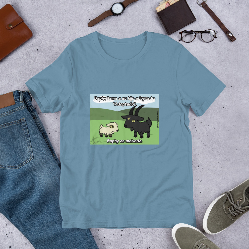 T-shirt unissex com mangas curtas - Baphy adota - Image 14