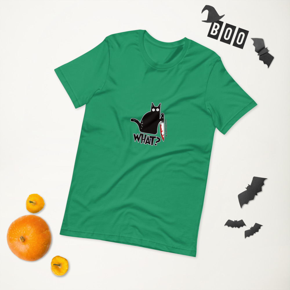 T-shirt unissex com mangas curtas - What - Image 22