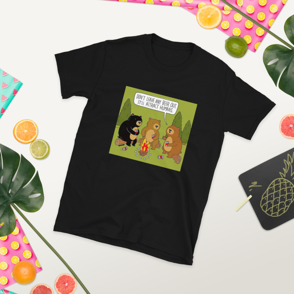 T-shirt ursos&cerveja - Image 3