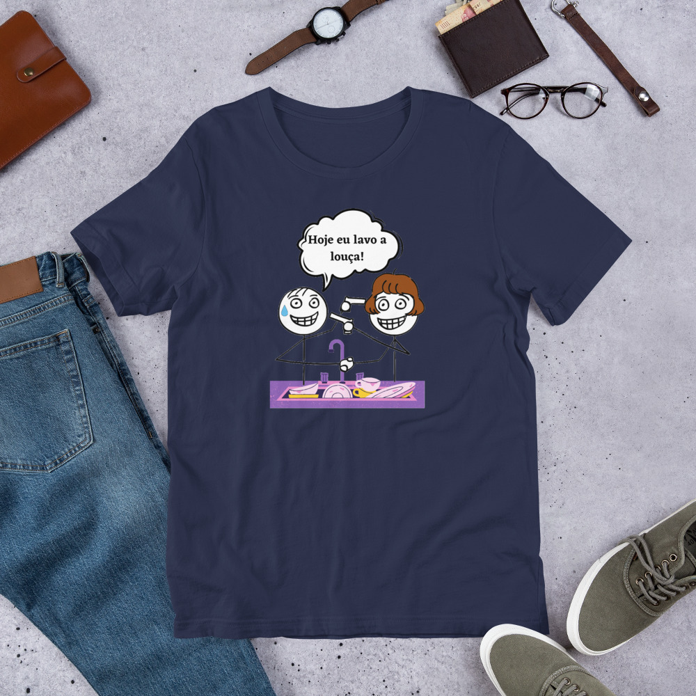 T-shirt - Hoje eu lavo a louça - Image 4