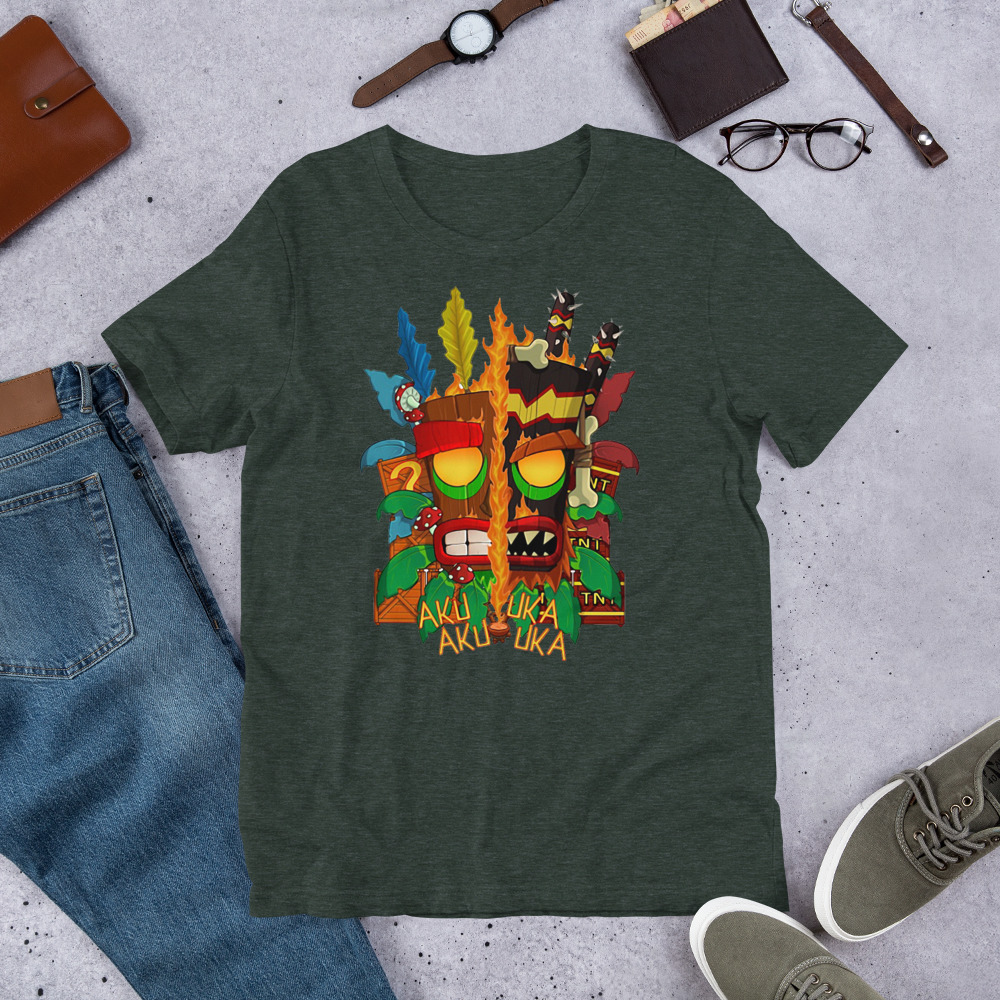 tshirt ivertida crash bandicoot