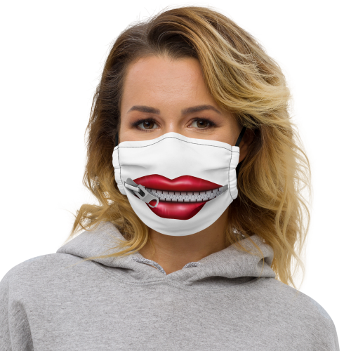 Máscara - Lábios Selados