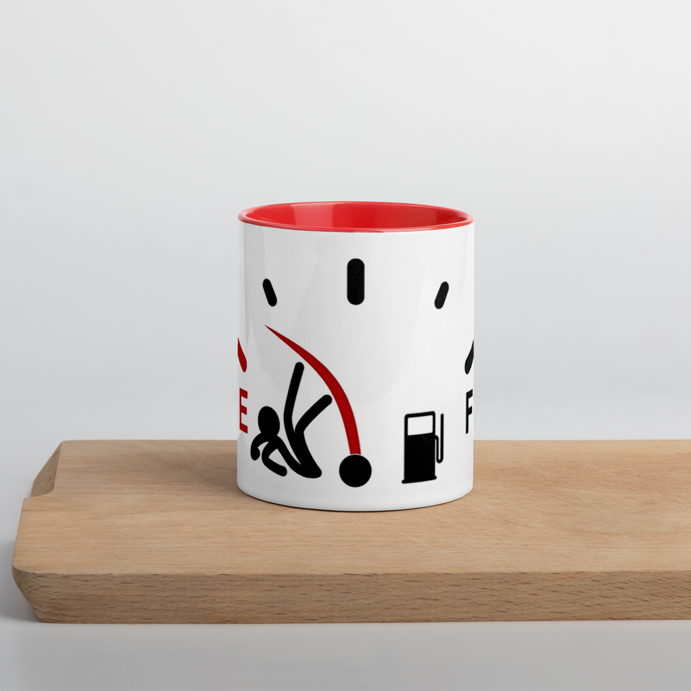 Caneca com Cor Interna - Gasolina
