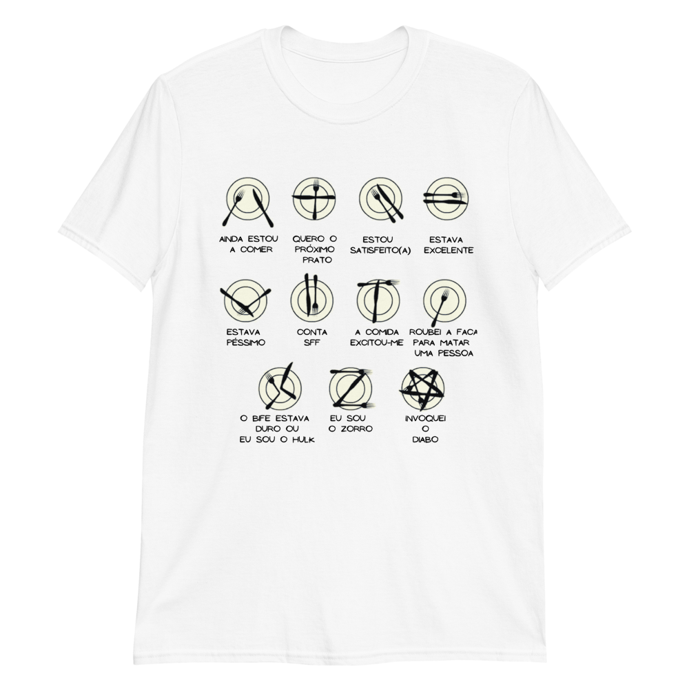 T-shirt Maneiras a mesa - Image 2