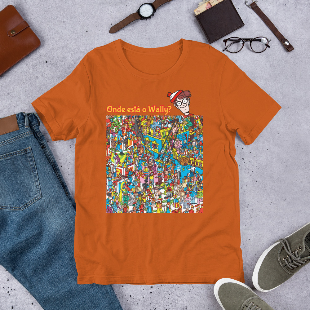 T-shirt - Onde está o Wally