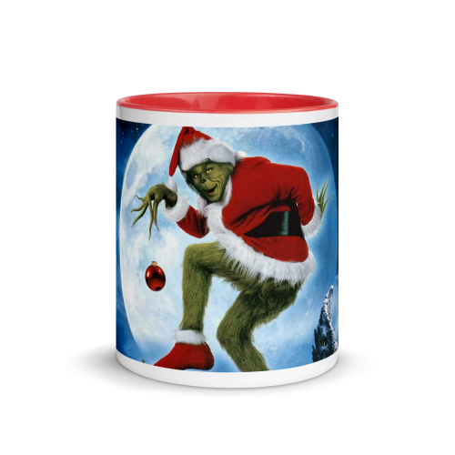 Caneca com Cor Interna - Grinch
