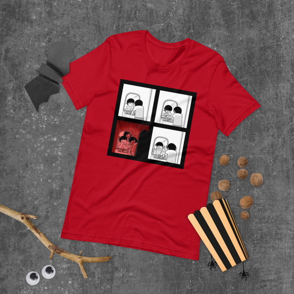 T-shirt Reflexo do Espelho