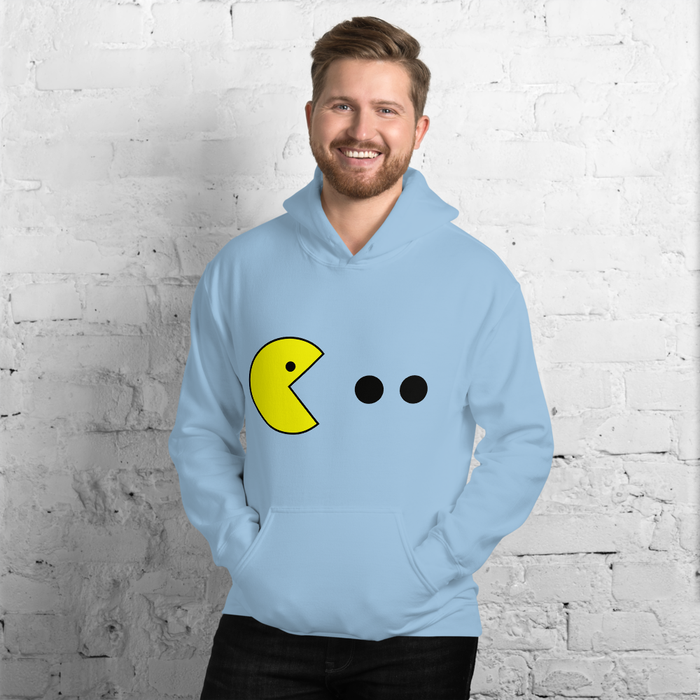 Camisola com capuz Casal – Pacman