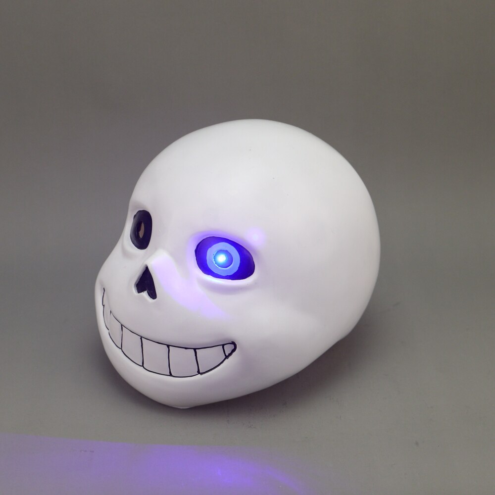 Máscara em látex, iluminação led, para adulto, cosplay para halloween e festas - Image 2